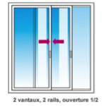 Fenêtre-Aluminium K-line2