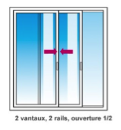 Fenêtre-Aluminium K-line2